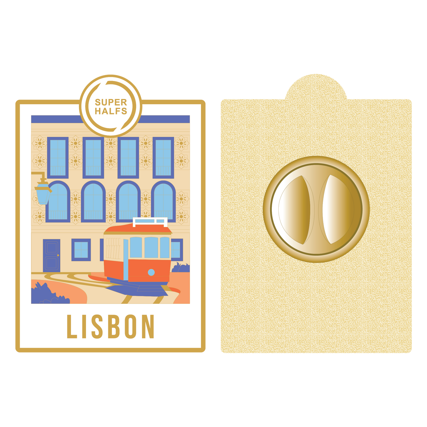 LISBON METALL PIN