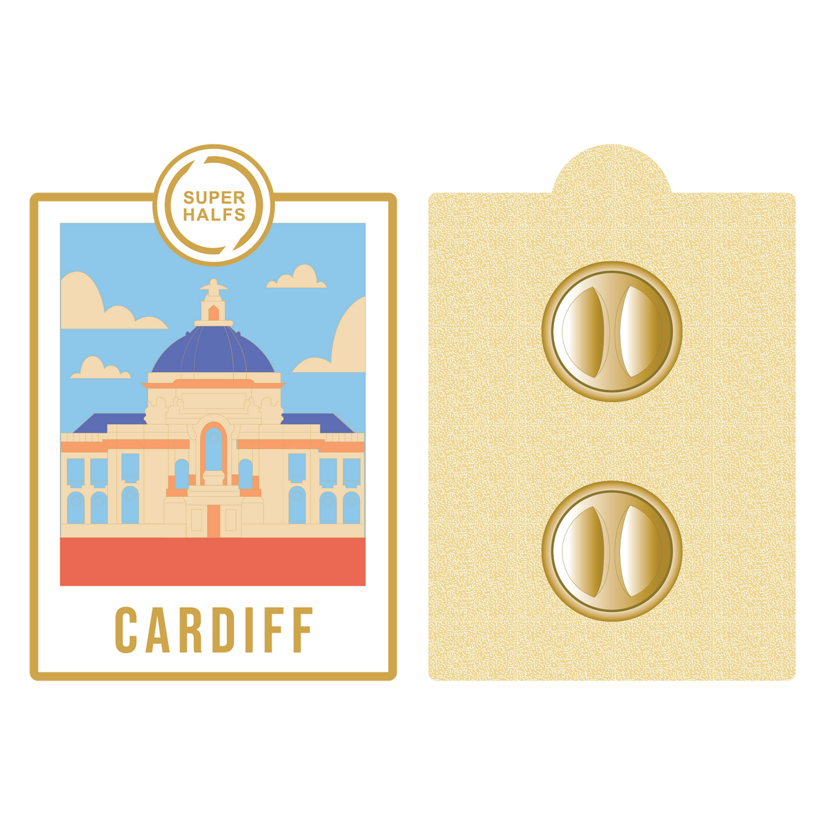 CARDIFF METALL PIN