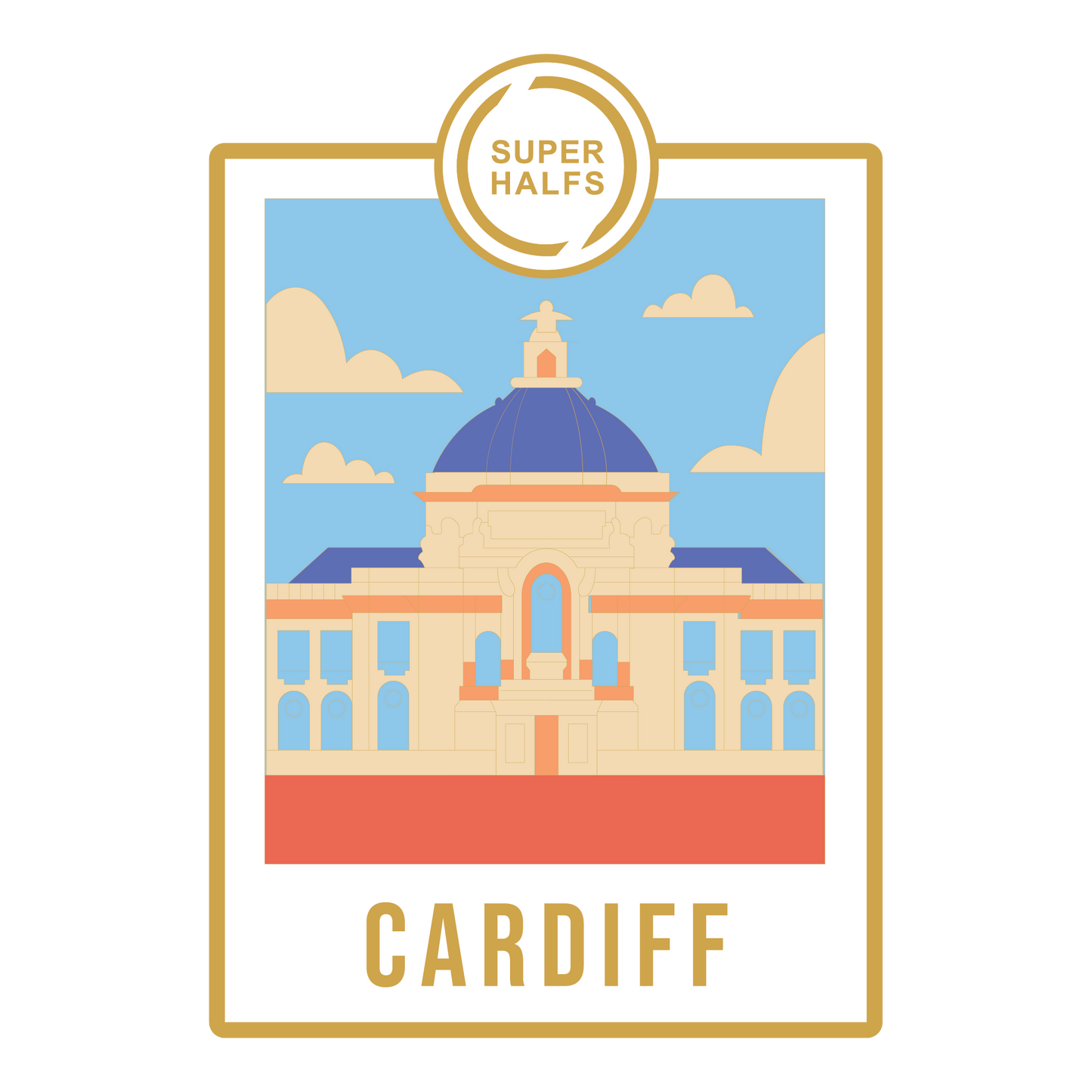 CARDIFF METALL PIN
