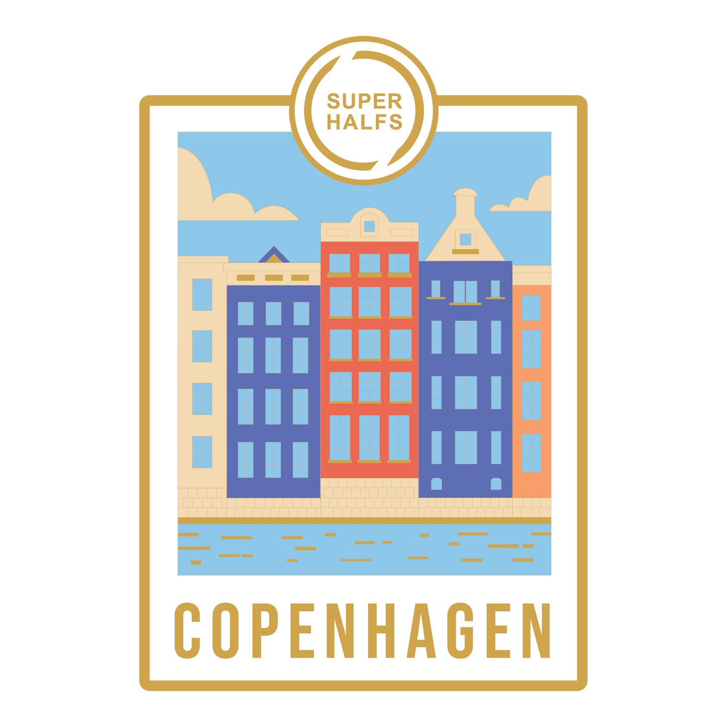 COPENHAGEN METALL PIN LARGE