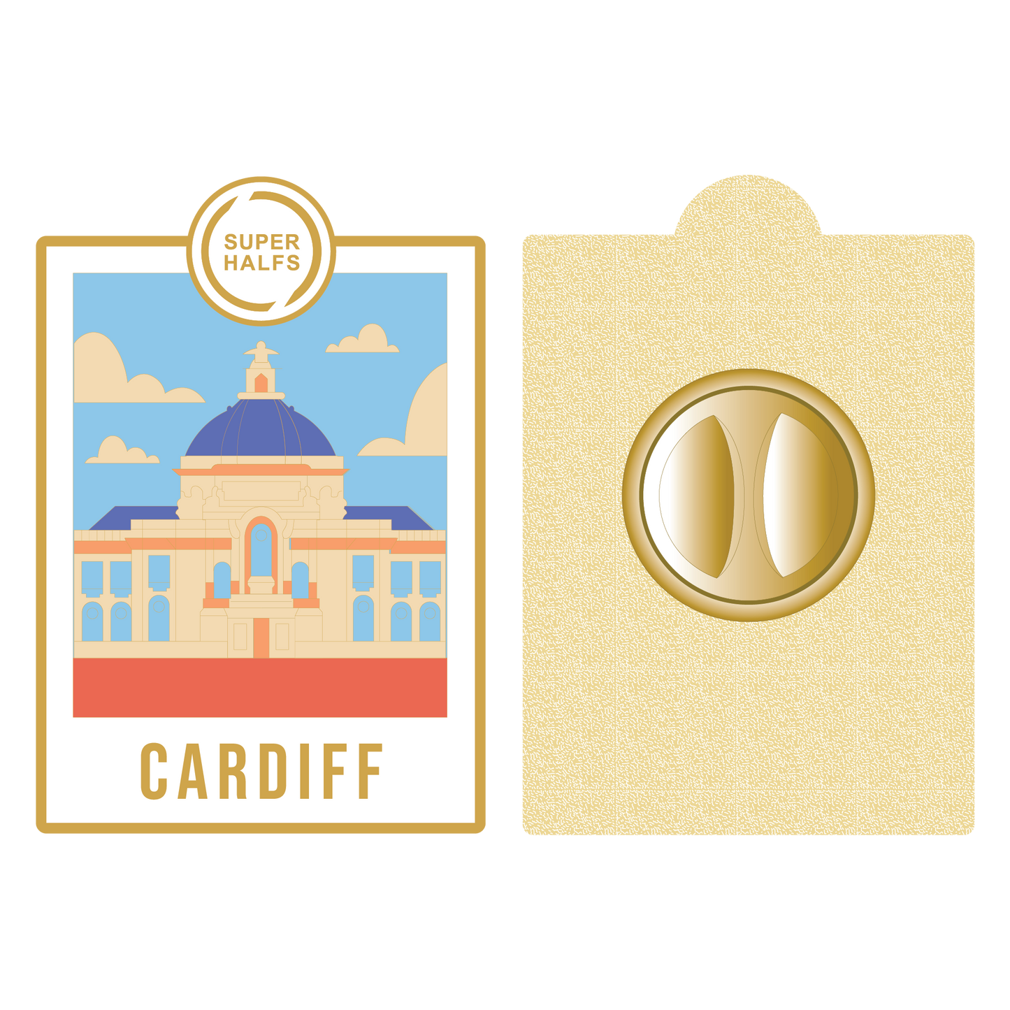 CARDIFF METALL PIN