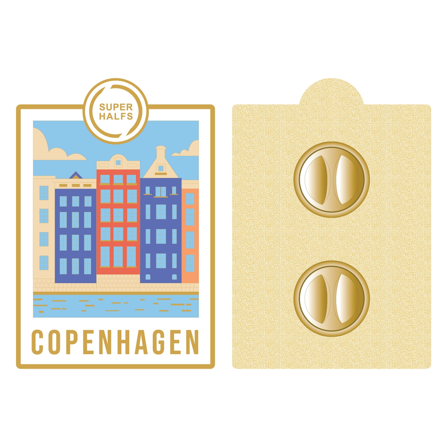 COPENHAGEN METALL PIN