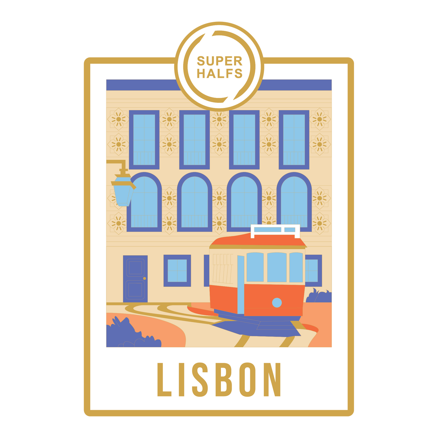 LISBON METALL PIN LARGE