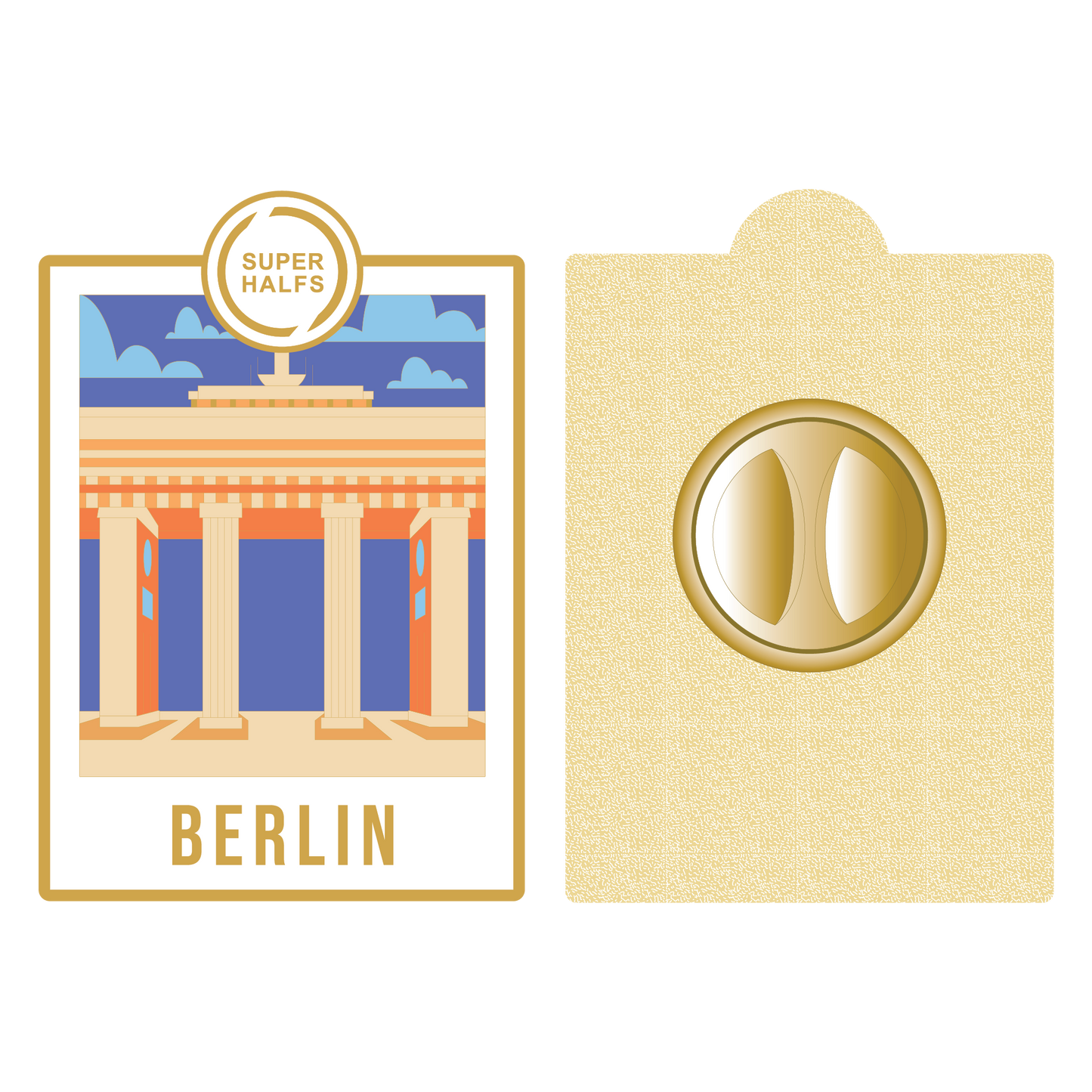 BERLIN METALL PIN