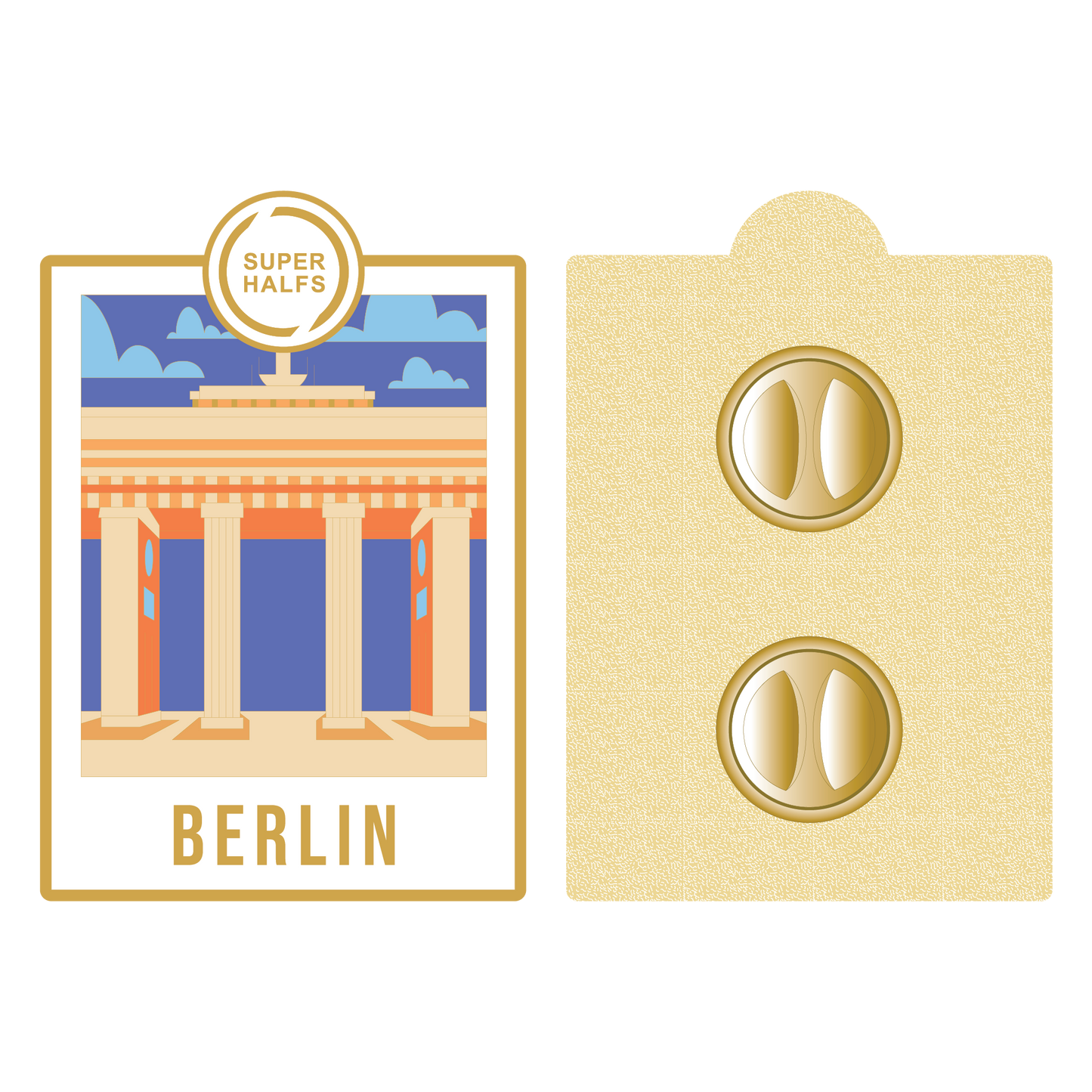 BERLIN METALL PIN