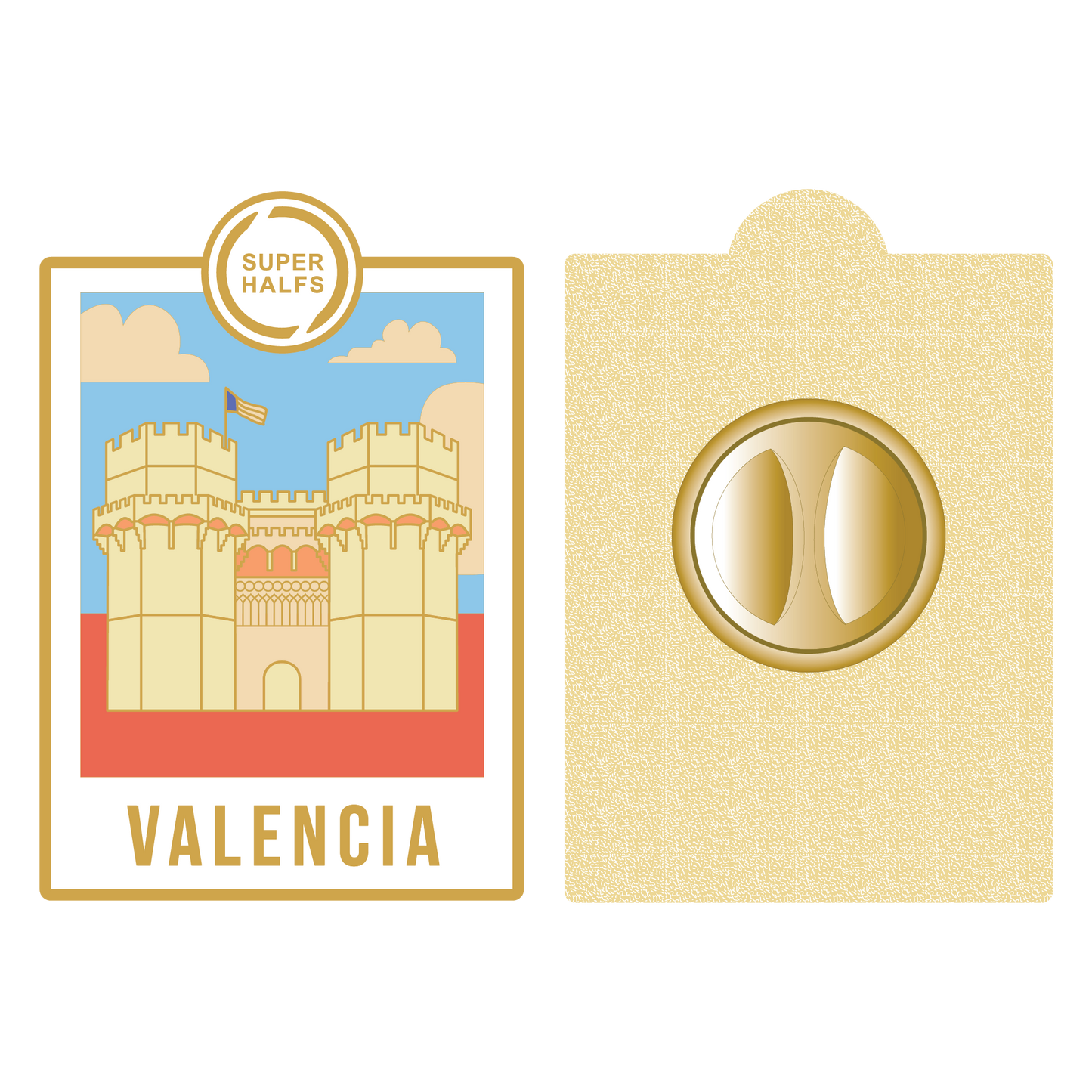 VALENCIA METALL PIN