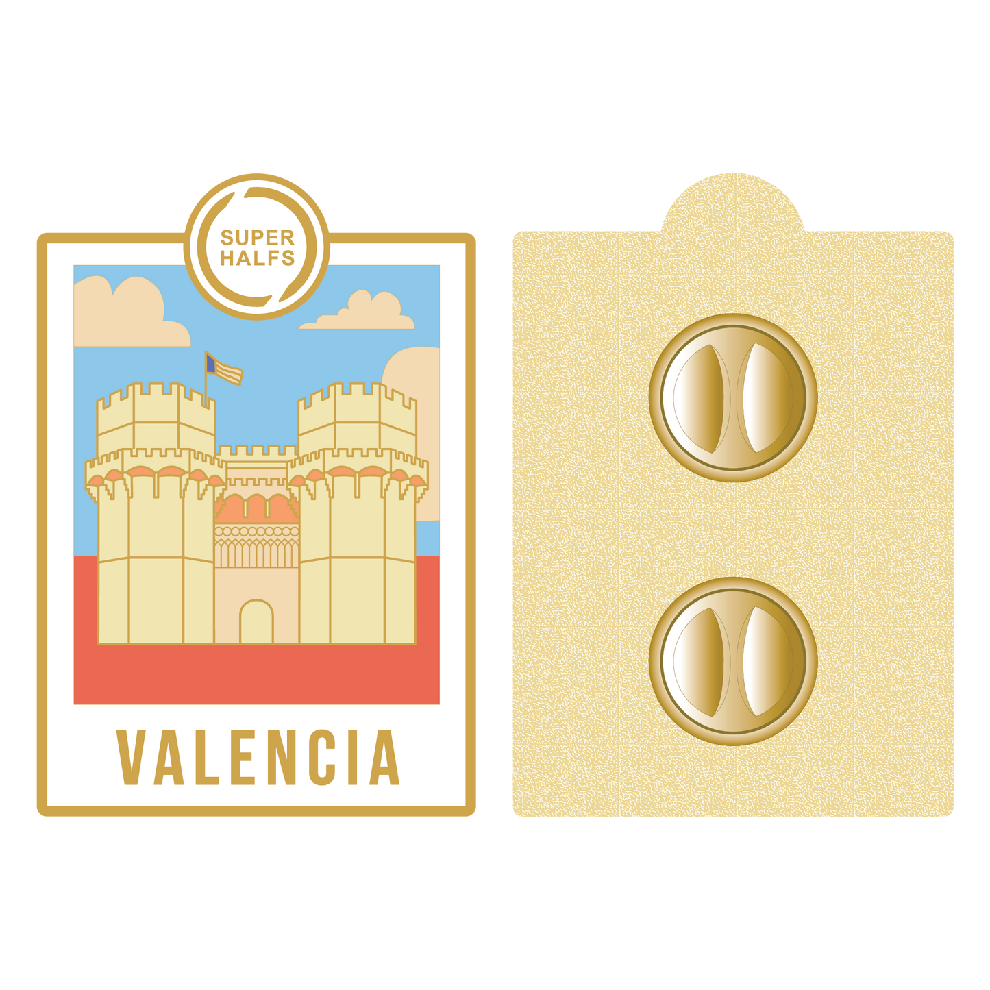 VALENCIA METALL PIN